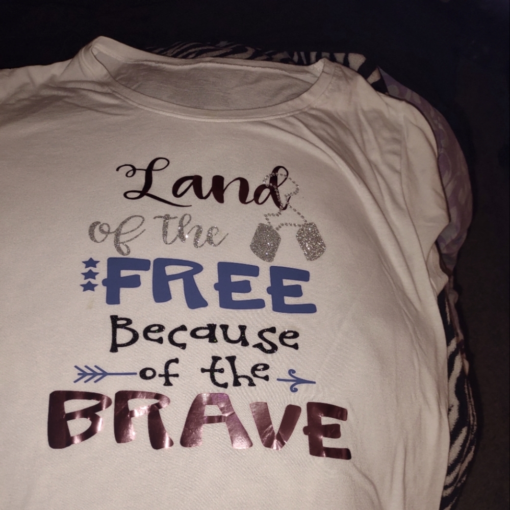 Land of the brave shirt